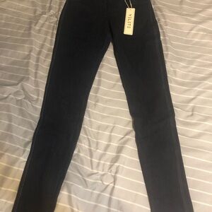 Yelete Women's Navy Blue Stretch Jeggings NWT